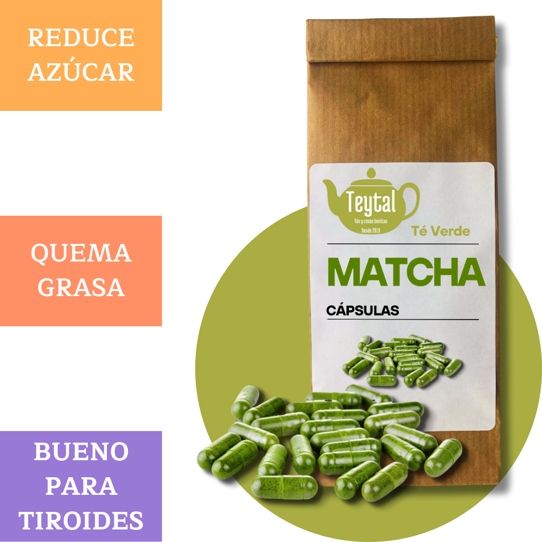 Pérdida de peso Cápsulas Matcha + Dieta Gratis