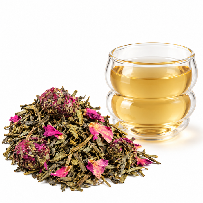 Cereza Té Verde 100gr 50 tazas