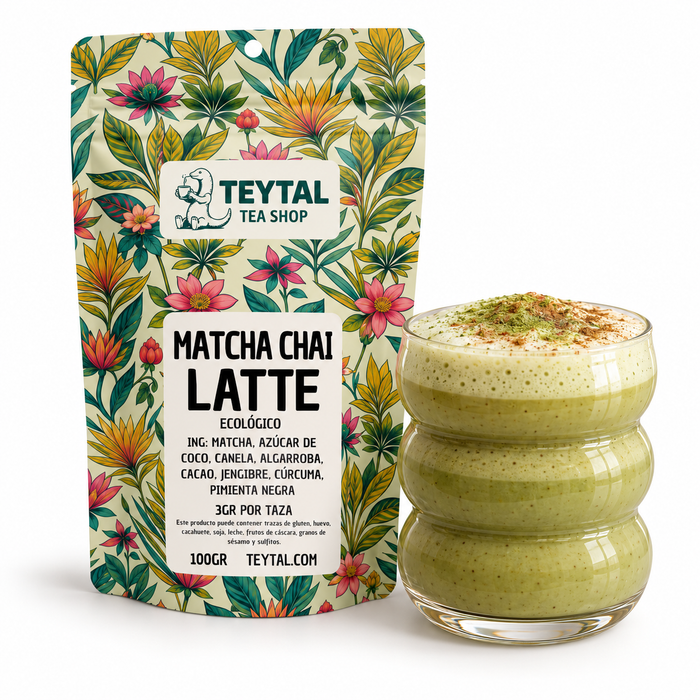 Matcha Chai Latte 100gr 33 tazas