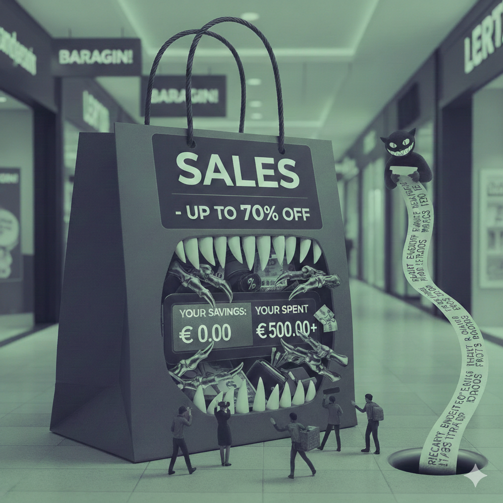 El engaño de las rebajas y los descuentos
