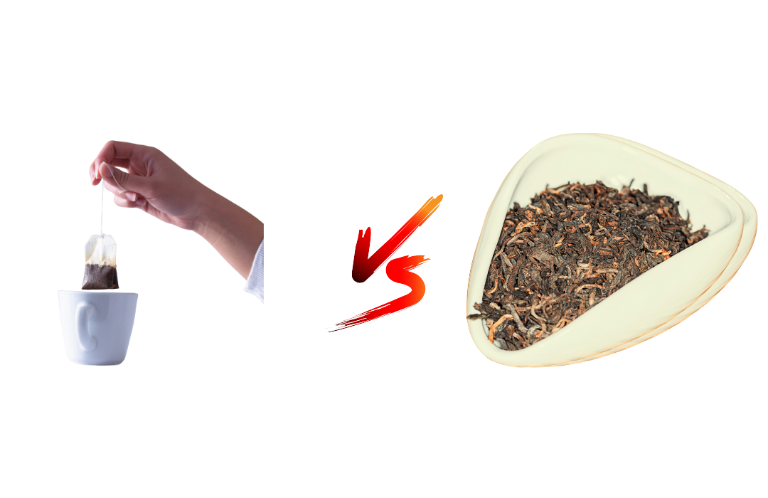 Té de bolsita VS Té a granel