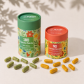 Cápsulas Matcha y Cápsulas Cúrcuma