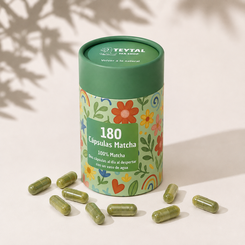 Cápsulas Matcha y Cápsulas Cúrcuma