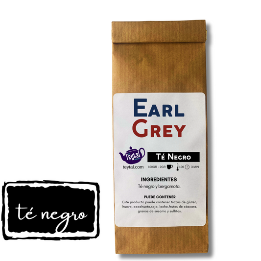 Earl Grey Té Negro