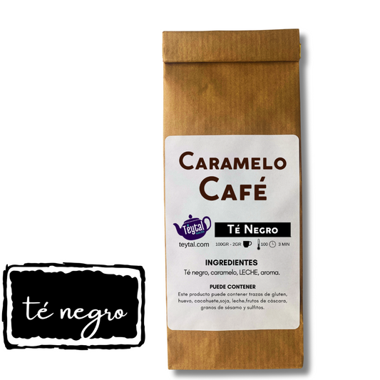 Caramelo y Café Té Negro