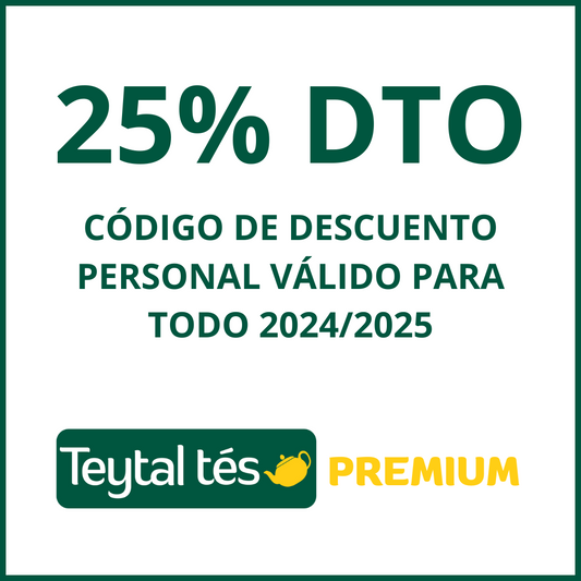 25% Descuento en todos tus pedidos de 2024 y 2025-Teytal