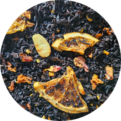 Almendra Naranja Té Negro 100gr 50 tazas-Teytal