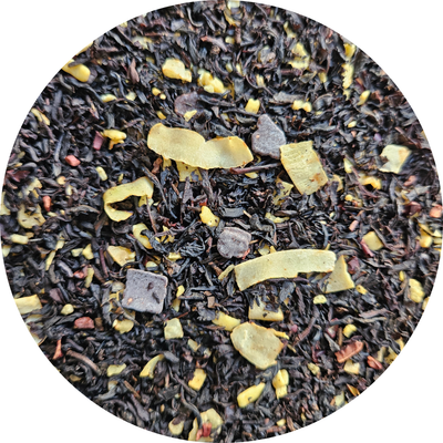 Chocolate y coco Té Negro 100gr 50 tazas-Teytal