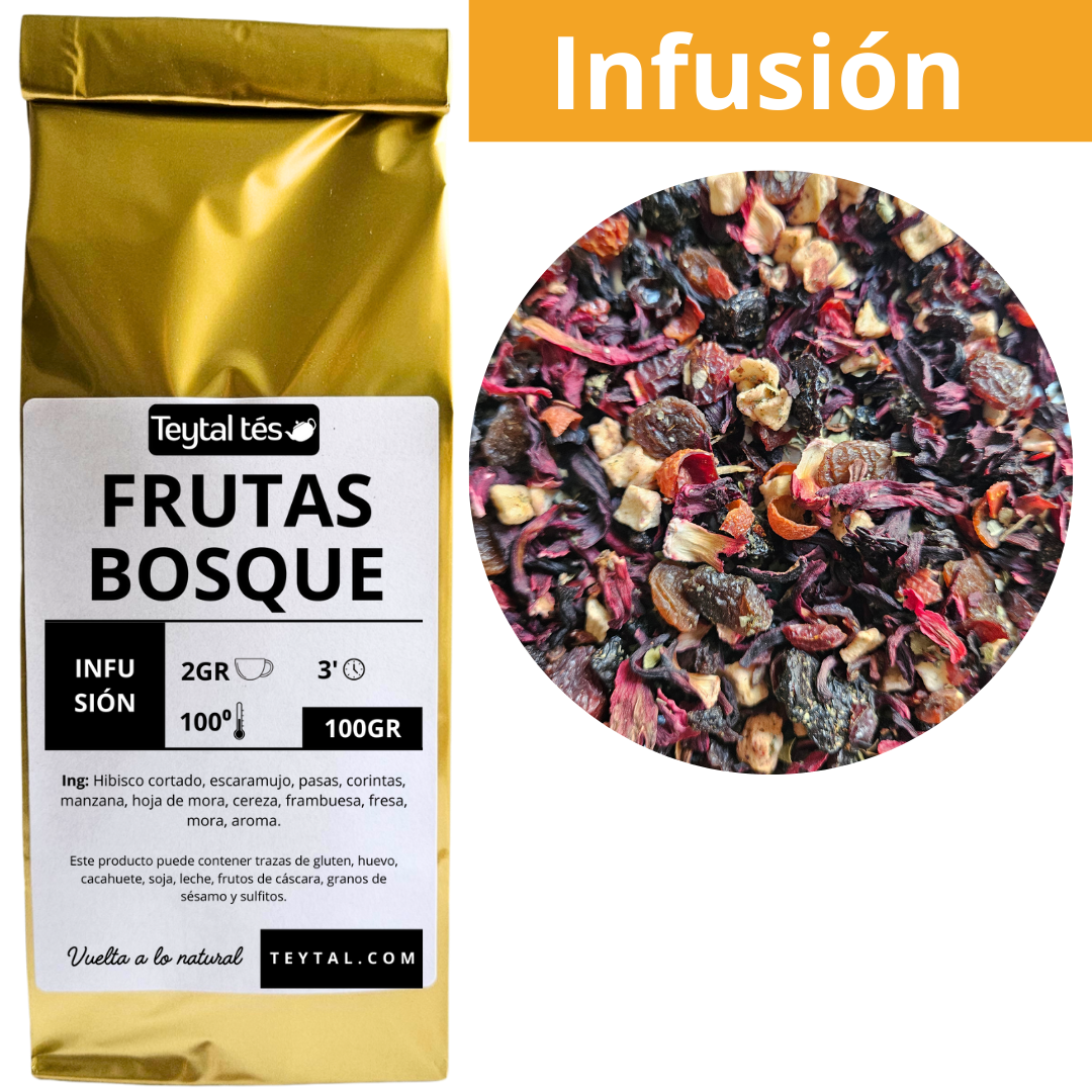 Frutas del Bosque Infusión 100gr-Teytal