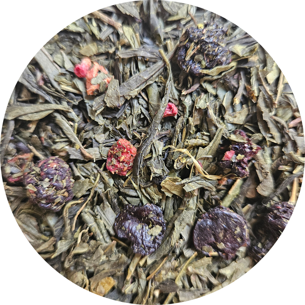 Frutas del Bosque Té Verde 100gr 50 tazas-Teytal