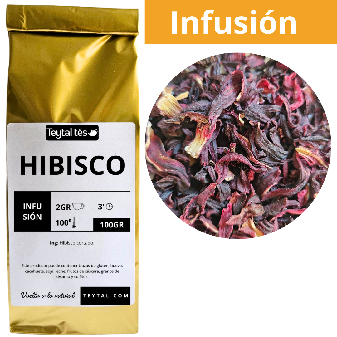 Hibisco Infusión (Flor de Jamaica) 100gr-Teytal