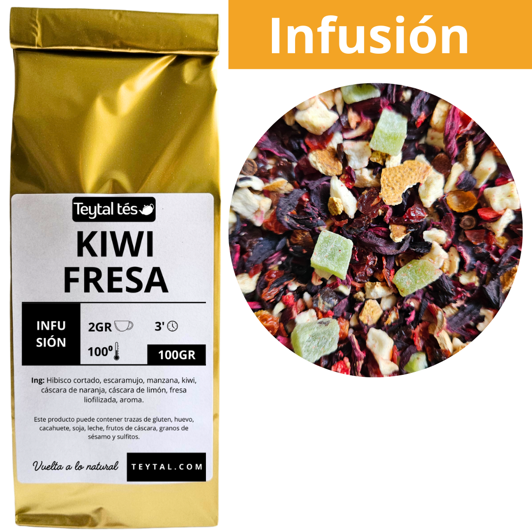 Kiwi Fresa Infusión 100gr-Teytal