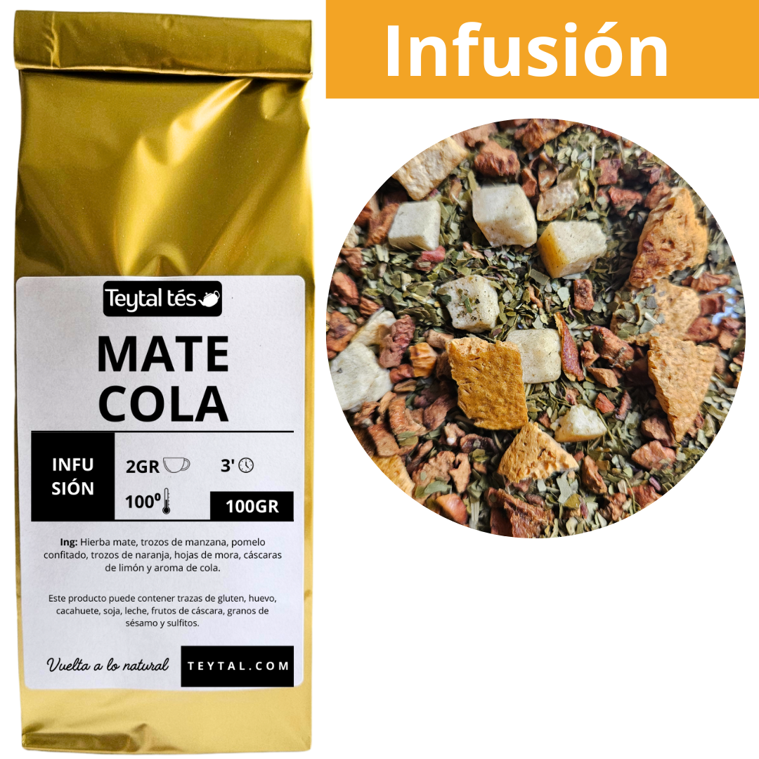 Mate Cola Infusión 100gr-Teytal