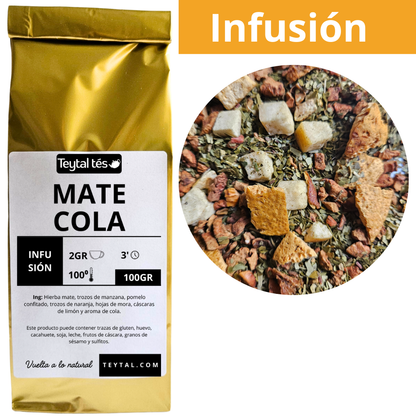 Mate Cola Infusión 100gr-Teytal