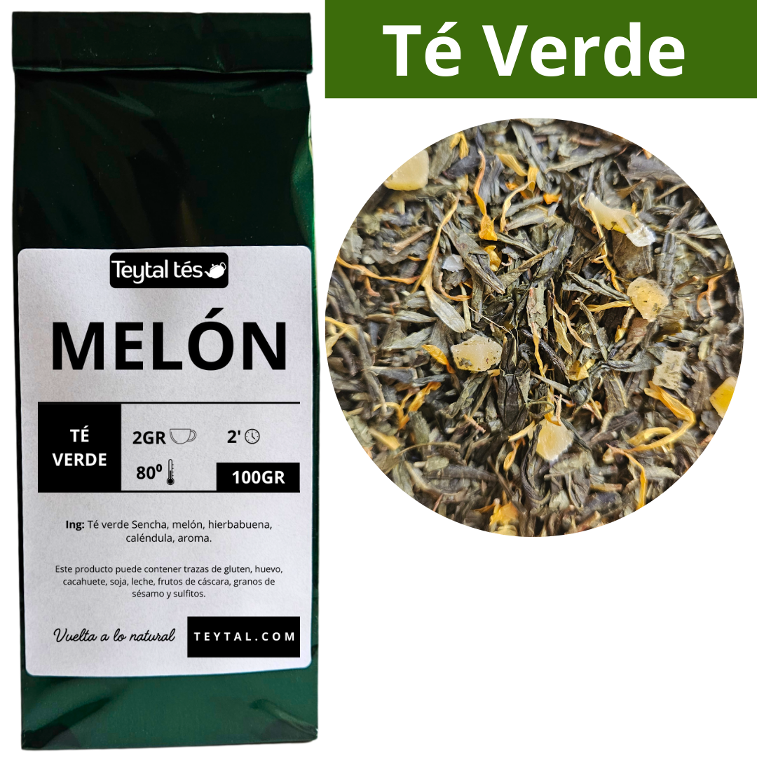Melón Té Verde 100gr 50 tazas-Teytal