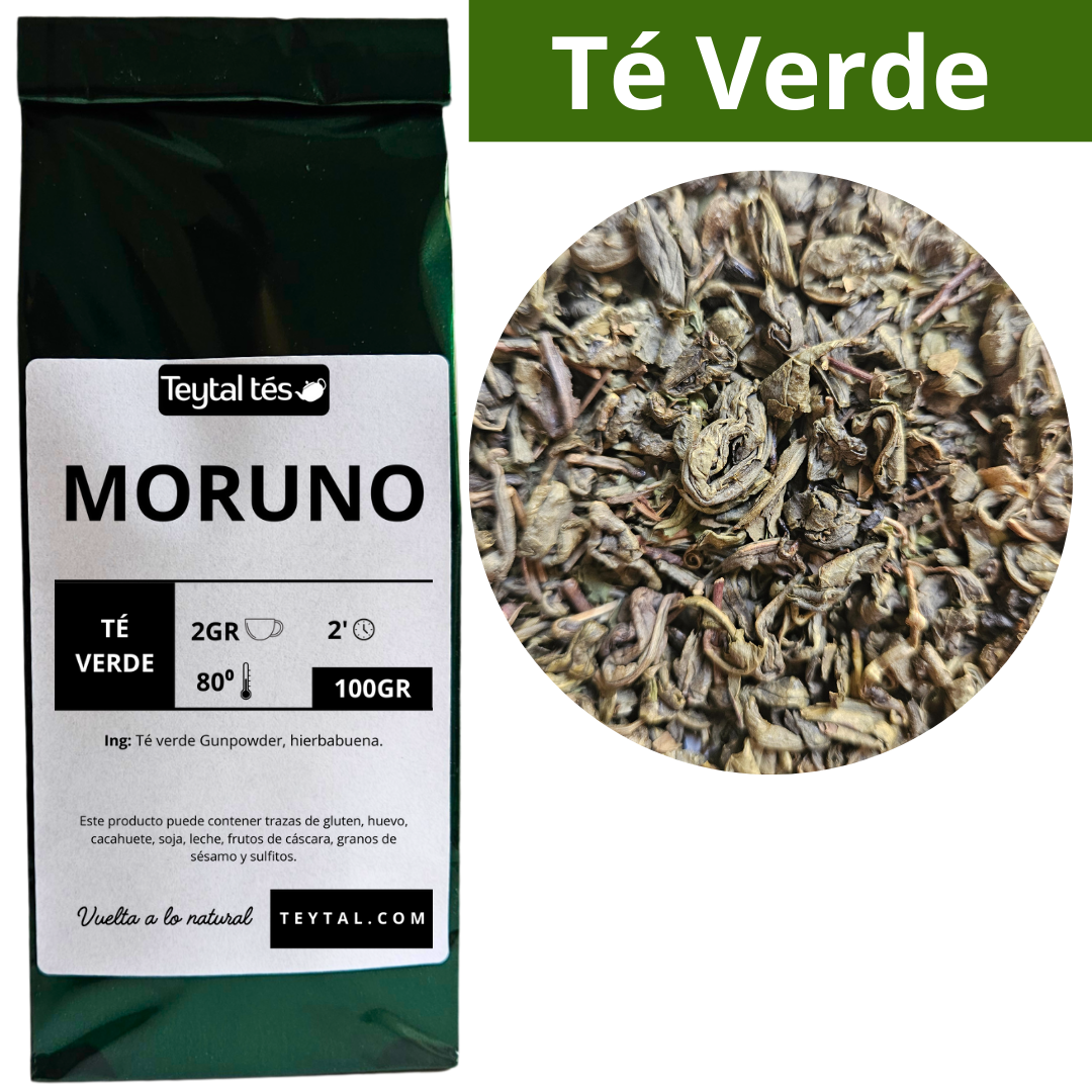 Moruno Té Verde 100gr 50 tazas-Teytal
