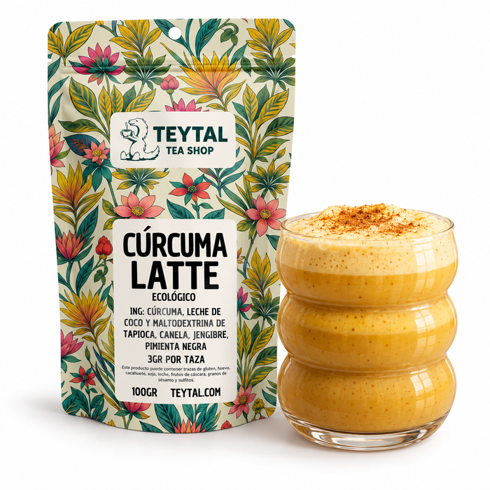 Cúrcuma Latte ECO en Polvo 100gr 33 tazas
