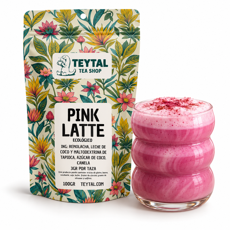 Pink Latte Bio en Poudre 100g 33 tasses