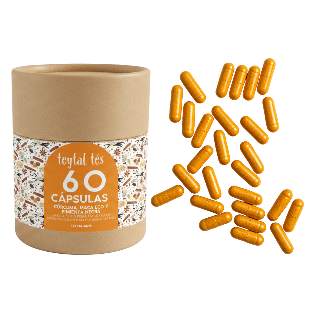 Cápsulas Cúrcuma Antiflamatorias