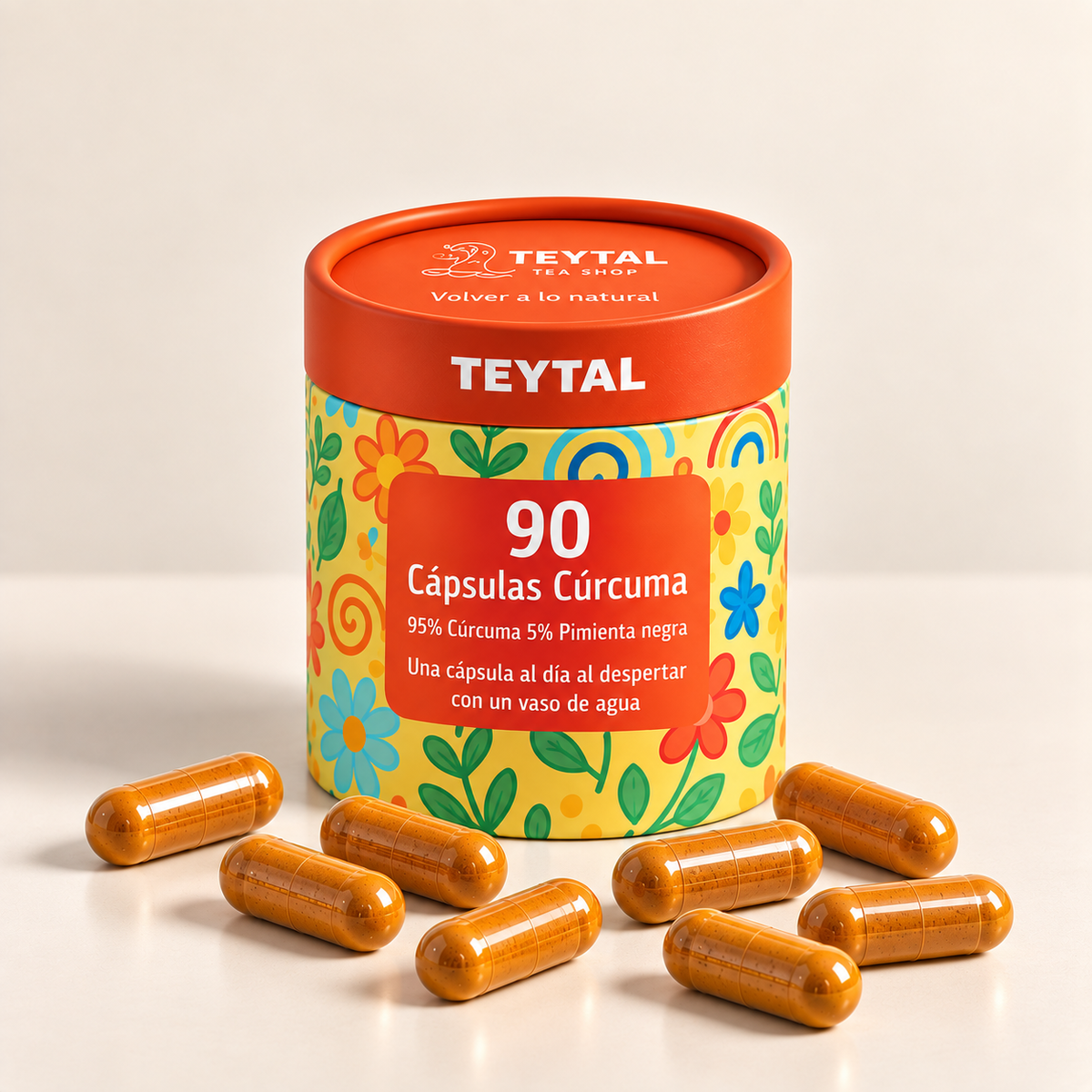 3 Meses Pack Pastillas Matcha y Cúrcuma