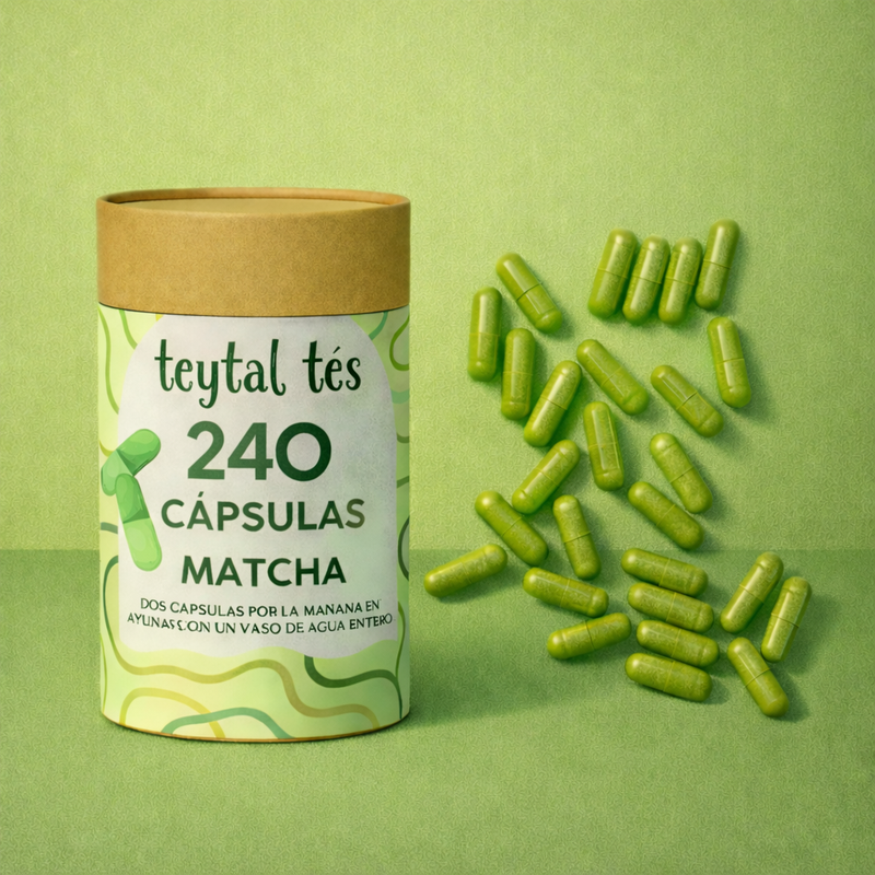 Cápsulas Matcha y Cápsulas Cúrcuma