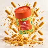 3 Meses Pack Cápsulas Matcha y Cúrcuma