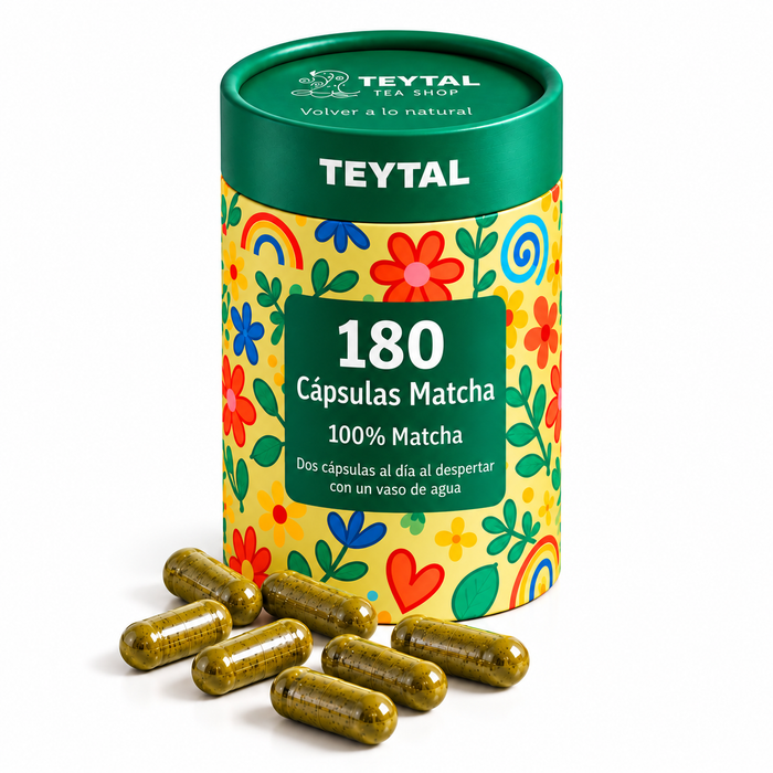 Tarro 3 Meses Cápsulas Matcha Pérdida de Peso