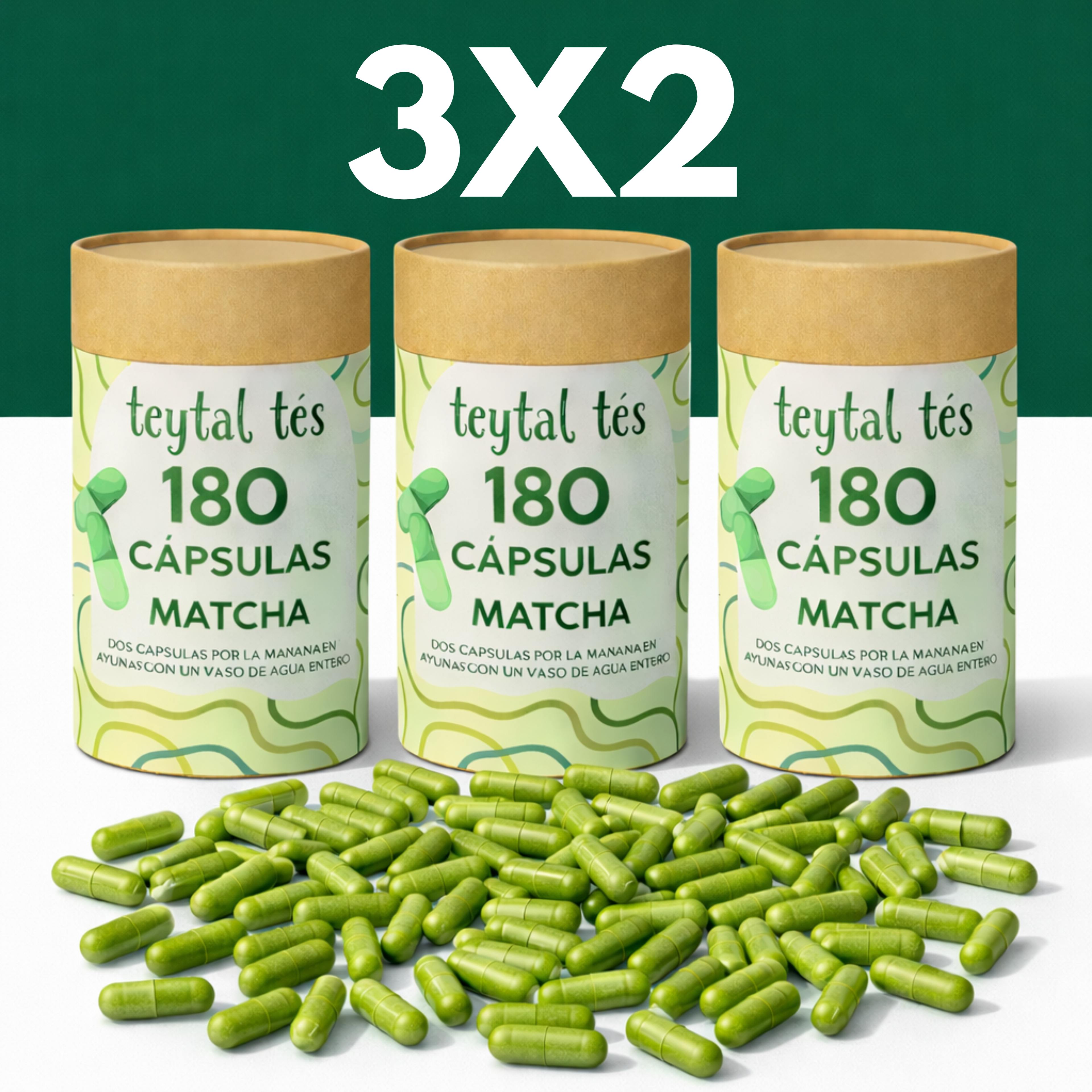 Cápsulas Matcha
