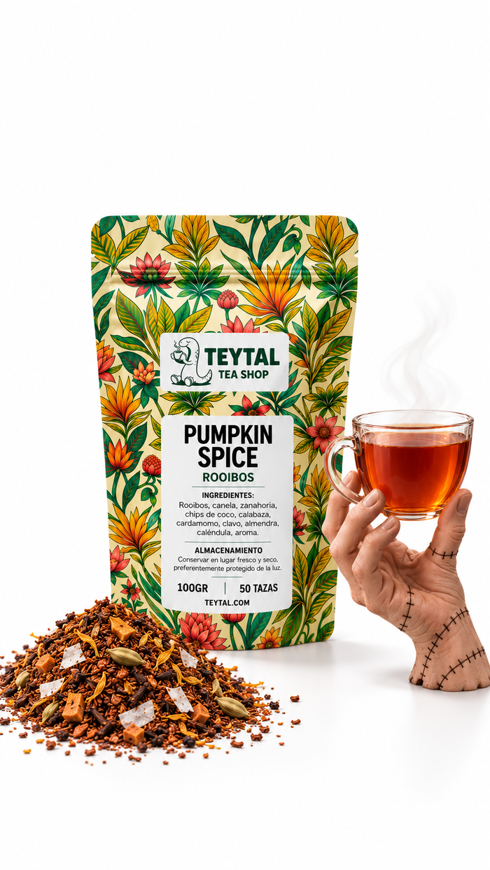 Pumpkin Spice Rooibos 100gr 50 tazas