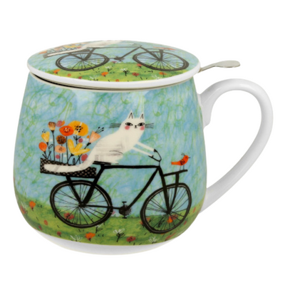 taza ed gato en bicicleta teytal